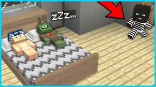 BEBEK HIRSIZ, HERKES UYURKEN EVİ SOYUYOR!  - Minecraft