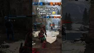 This is my fate now”#forhonorfyp #forhonor #forhonorgameplay #forhonorshorts #highlander #gaveup