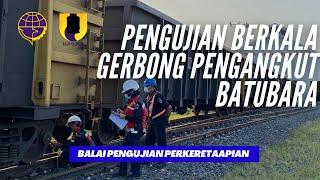 Pengujian Berkala Sarana Perkeretaapian PT KAI Divre 4 Tanjungkarang