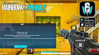 Rainbow Six Mobile High Latency Error How To Fix And Play