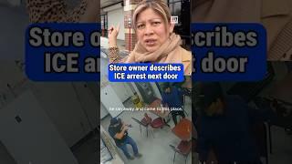 ICE arrest in Dallas caught on camera