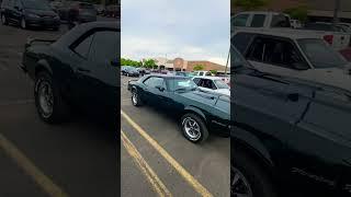 1967 Pontiac Firebird Leaving The Car Show #michigan #classic #firebird