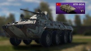 War Thunder Mobile | BTR-80A platoon gameplay