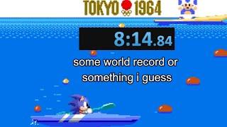 [FWR] Mario & Sonic at the Olympic Games Tokyo 2020 - 1964 Events normal speedrun in 8:14.75