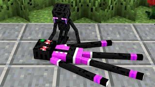 Baby Enderman Boy and Sad Life - Sad Story - Minecraft Animation