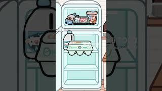 Fridge clean + restock !!  || ib:: It’s Nora || Toca Boca Life World 🫧