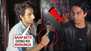 Aukat  Huge fight between drunk Ibrahim Ali Khan and  Aryan Khan while partying in pub