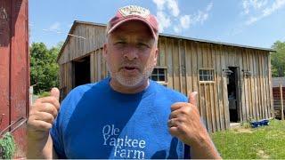 Building a Barn - ENTIRE DIY Barn Build #farmlife #barn #diy