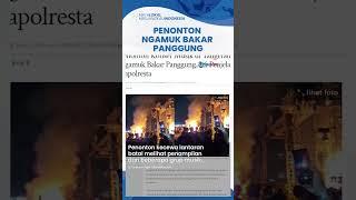 Ricuh! Detik detik Penonton Murka Bakar Panggung Gegara Konser di Tangerang Batal, Ini Kata Polisi