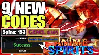 *NEW CODES* ROBLOX ANIME SPIRITS CODES 2024 SEPTEMBER | ANIME SPIRITS CODES | ANIME SPIRITS CODE