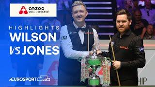 Kyren Wilson beats Jak Jones to win the 2024 World Snooker Championship at the Crucible 