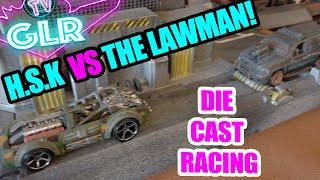 Gaslands TV Die Cast Racing | The Lawman VS HSK 3200