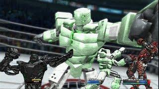 REAL STEEL PS3/XBOX360 - FLUXCORE vs ZEUS & NOISY BOY, TWIN CITIES