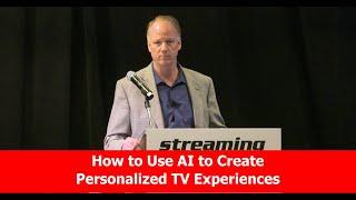 How to Use Machine Learning to Create Personalized TV Experiences