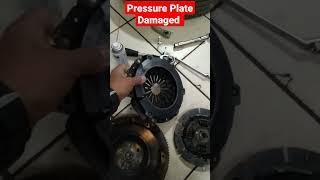 Car Clutch System Damaged ! First Car Like This #technicaltechmindravi #pressureplate #clutch