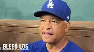 The Bleed Los Podcast - #Dodgers Manager Dave Roberts on the Dodgers play on their current road trip