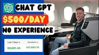 Easy Way To Make Money With ChatGPT For Beginners In 2024! ($500/day)