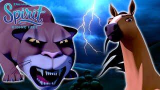 Lucky & Spirit's Fiercest Foe! | Full Episode | SPIRIT RIDING FREE