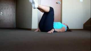 Supine Reverse Crunch Exercise