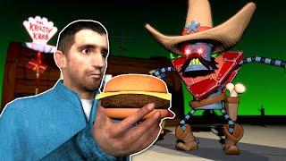 KILLER SPONGEBOB ROBOTS ARE AFTER ME! - Garry's Mod Gameplay