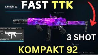 Warzone’s FASTEST KILLING SMG  (Best Kompakt 92 Class Setup) - BO6