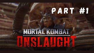 Mortal Kombat Onslaught - Part 1 : Kicking Off the Battle Royale Walkthrough Gameplay