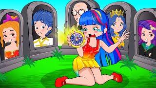 Don't Leave Me! POOR PRINCESS Got TIME MACHINE: Who will Poor Princess Rescue? | Poor Princess Life