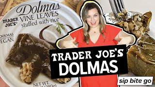 Trader Joe's Dolmas Review (Stuffed Grape Leaves)