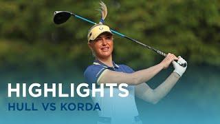 Charley Hull vs Nelly Korda | 2024 Solheim Cup