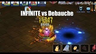 WOE 13/9/19 Debauche vs INFINITE clash with Ofarrel - Ragnarok Mobile SEA