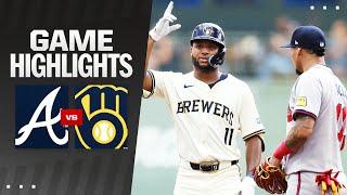 Braves vs. Brewers Game Highlights (7/31/24)