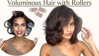 Say Goodbye to Flat Hair | How to Use Rollers for Volume