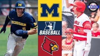 Michigan vs #12 Louisville (INSANE GAME!) | Winner To Super Regionals | 2022 College Baseball