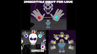 Glitchtale Gaster; Undertale Fight For Love