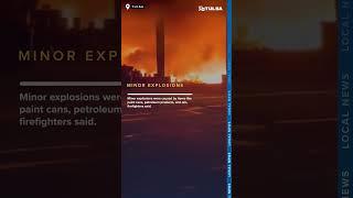 Storage unit explosions caught on camera