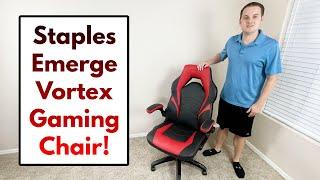 Staples Emerge Vortex Gaming Chair - Review!