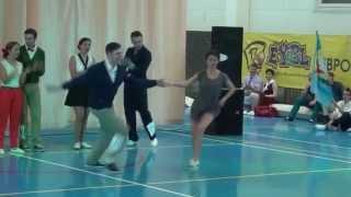 Yaroslavl Open Cup'2014 - Anton Matveev & Polina I