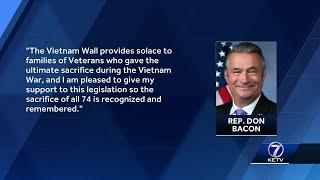 Don Bacon co-sponsors bill that would add names of 4 Nebraska sailors who died during Vietnam War...