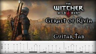 Guitar Tab The Witcher 3 - Geralt of Rivia