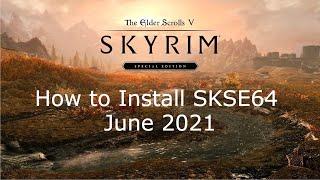 How to install Script Extender for Skyrim SSE