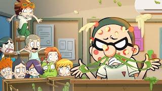 The worst epidemic EVER! Filled with pus Ep.6 | Lawak Kampus School Daze | #lkschooldaze