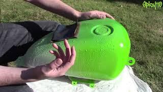 3D Water Droplet Spray Paint Effect With Spray Cans!