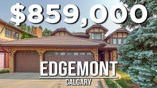 Tour this $859,000 Executive Home Backs onto Ravine in Edgemont! | Calgary Homes For Sale