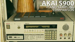 Akai S900 - Piano Sampling Comparison - All Bandwidth | #s900 |