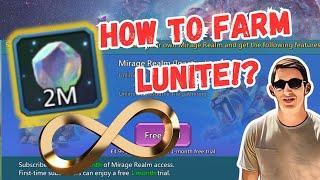 NEW Update FARM LUNITE!? Lords Mobile