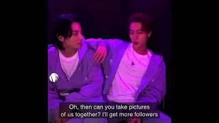 Jungkook wants to kiss Jin.  #jinkook #kookjin #jin #jungkook #bts