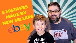 Top 5 Most Commonly Made Mistakes by New eBay Sellers & Beginners 2021 - 1st Video