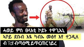 ሐወይ ምስ ፀላእቲ ኮይኑ ተዋጊኡኒ ፡ ካብ ደቡብ  መፄ ተጋዲለ ፡ Tdf ብጣዕሚ ይጥርጥሩኒ ኔሮም ️ ተጋ. ዘሪሁን ዘውዲ (ባርያ) 0933077778