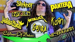 The 30 Most Iconic METAL RIFFS Of All Time (w/ Tabs!)