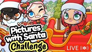 (LIVE) Photos with Santa Challenge + Snow Hide & Seek (Avatar World with Lisa)